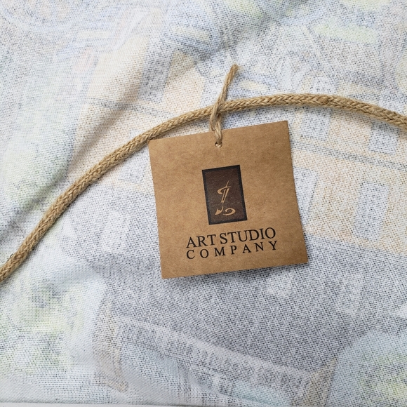 Two Colonial Williamsburg XL Tea Towels Wall Hanger Dowel - Picture 6 of 12